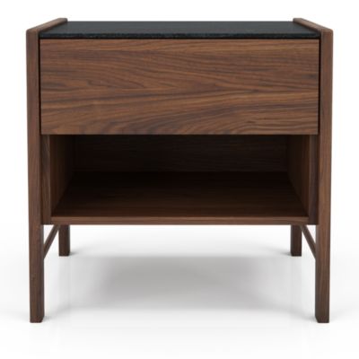 Huppé - Frida One Drawer Nightstand with Natural Stone