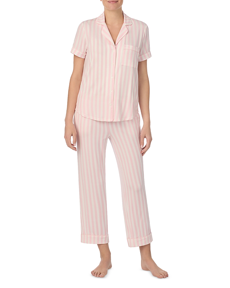 kate spade new york Short Sleeve Cropped Pajama Set
