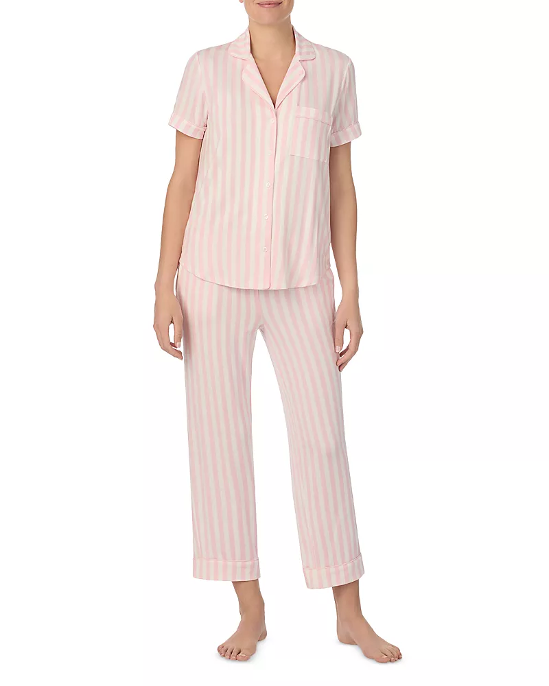 kate spade new york Short Sleeve Cropped Pajama Set