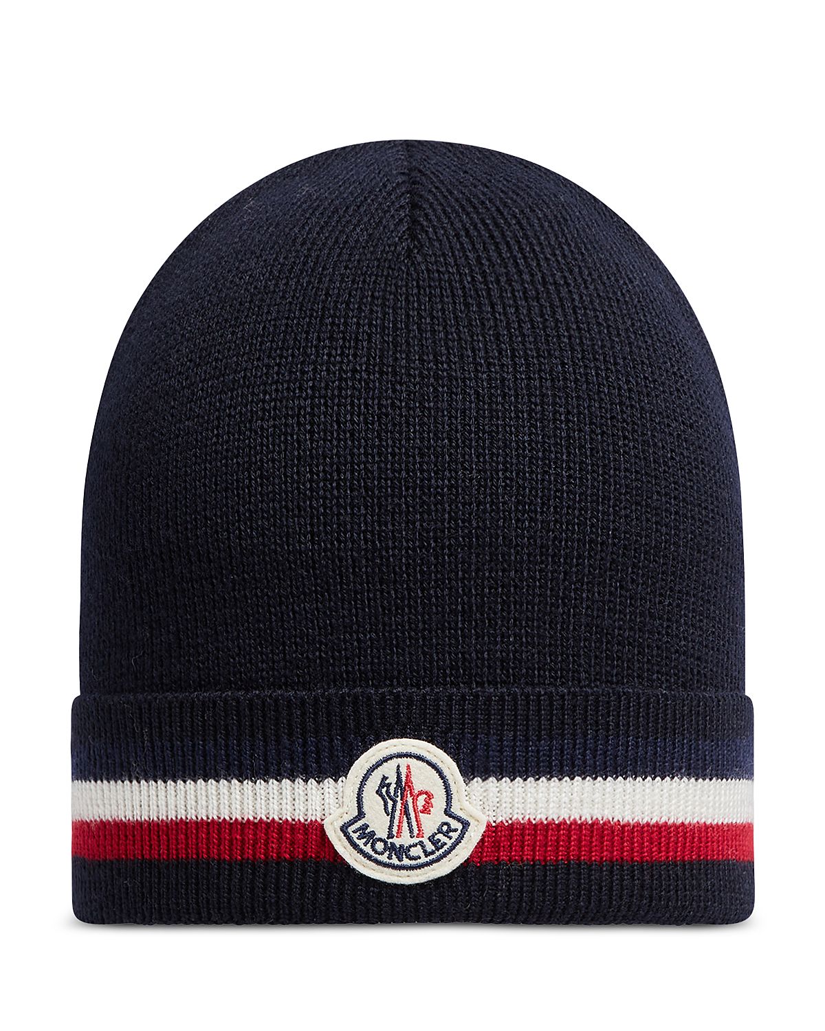 Moncler Tricolor Wool Beanie