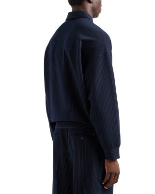 Long Sleeve Polo Sweatshirt