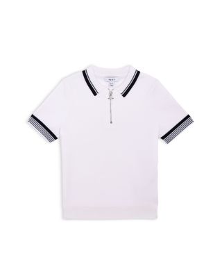 REISS - Boys' Chelsea Zip Polo Shirt - Little Kid