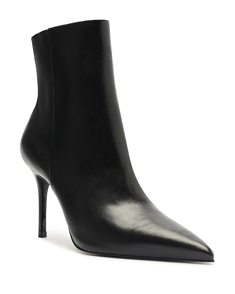 Schutz Raffaela Pointed Toe Bootie In Black
