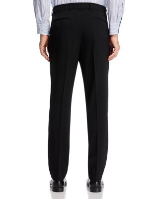 Stretch Wool Slim Fit Suit Pants