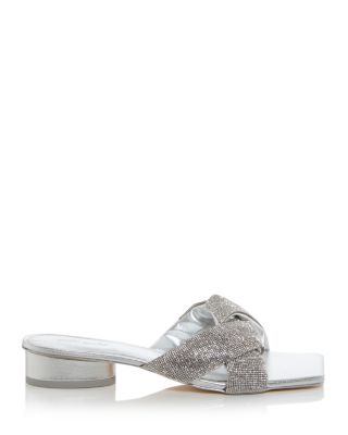 Women's Chaya Embellished Knot Slide Sandals