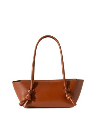 Hereu Fleca Knotted Handle Baguette Shoulder Bag