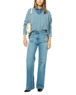 Jourdan Cashmere V Neck Sweater