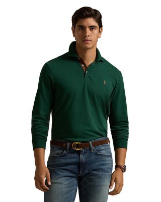 Polo Ralph Lauren Classic Fit Soft Cotton Long-Sleeve Polo Shirt