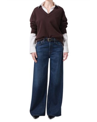 Paloma High Rise Wide Leg Jeans in Gamut