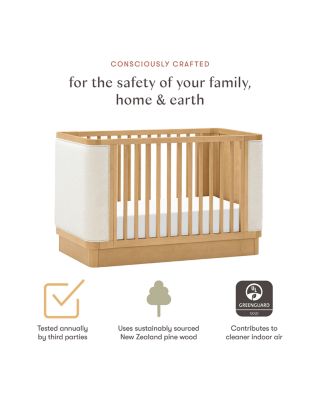 Bondi Boucle 4 in 1 Convertible Crib