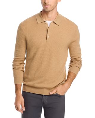 The Men's Store at Bloomingdale's - Merino Wool Textured Piqu&eacute; Polo Sweater - Exclusive