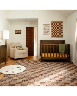 Palma 4 in 1 Convertible Crib with Toddler Bed Conversion Kit