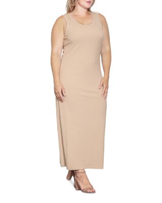 Sleeveless Knit Maxi Dress