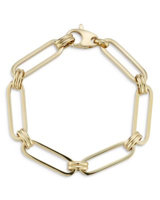 Bloomingdale's Fine Collection - Bold Link Bracelet in 14K Yellow Gold