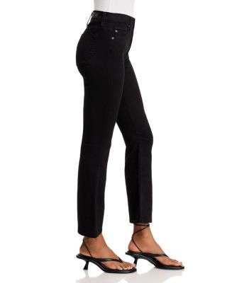 Farrah Mid Rise Cropped Bootcut Jeans in Alchemy