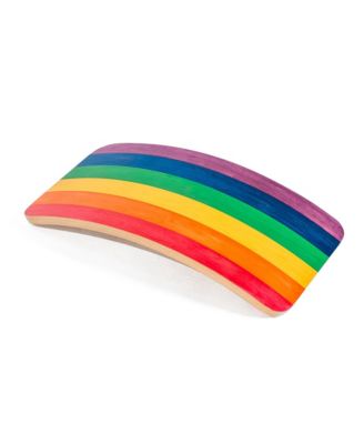 Bunny Hopkins - Wooden Wobble Board, Starter Size - Ages 2-5