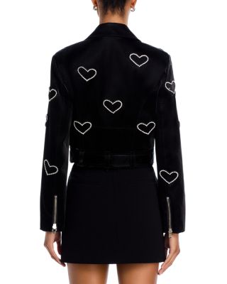 épine／arm logo jacket heart KAPITAL Inspired Velvet Jacket: Bone Rib Skeleton Embroidery