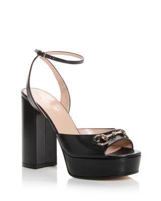 Women's Malaga Horsebit High Heel Platform Sandals