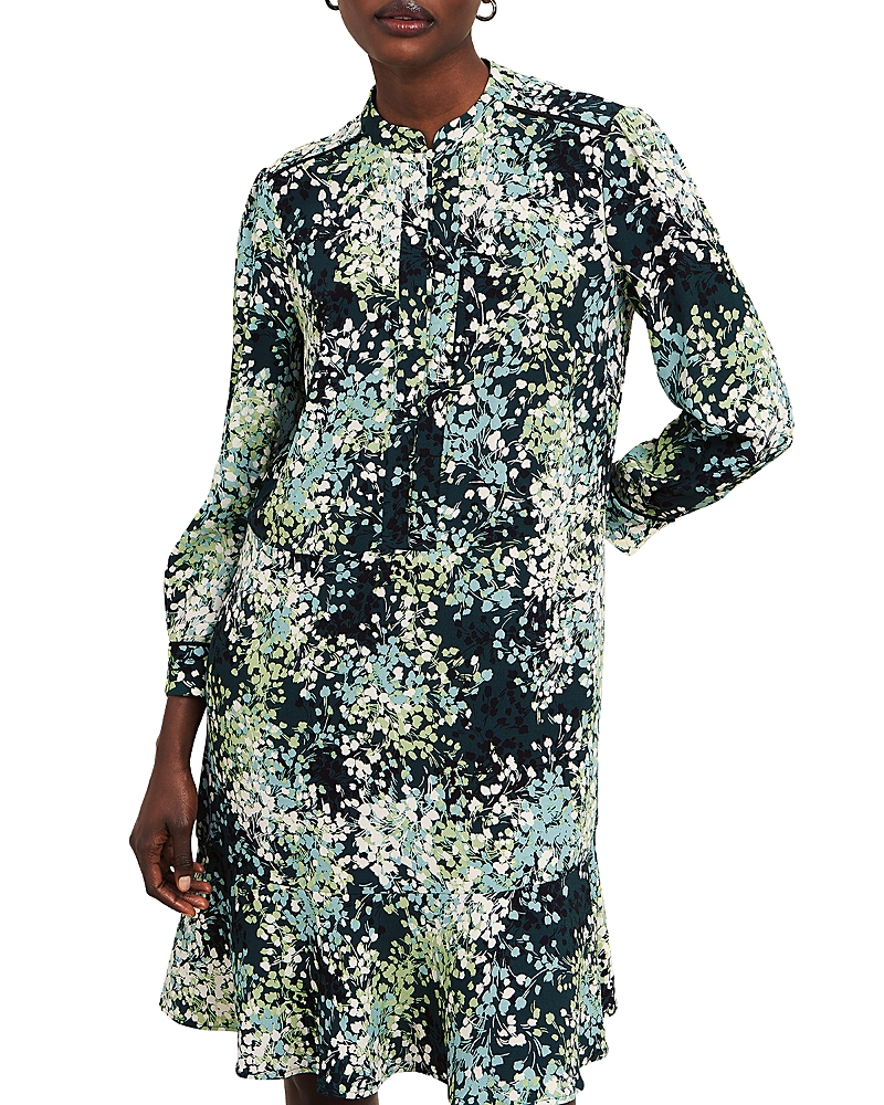 Hobbs London Nelle Dress In Green Multi