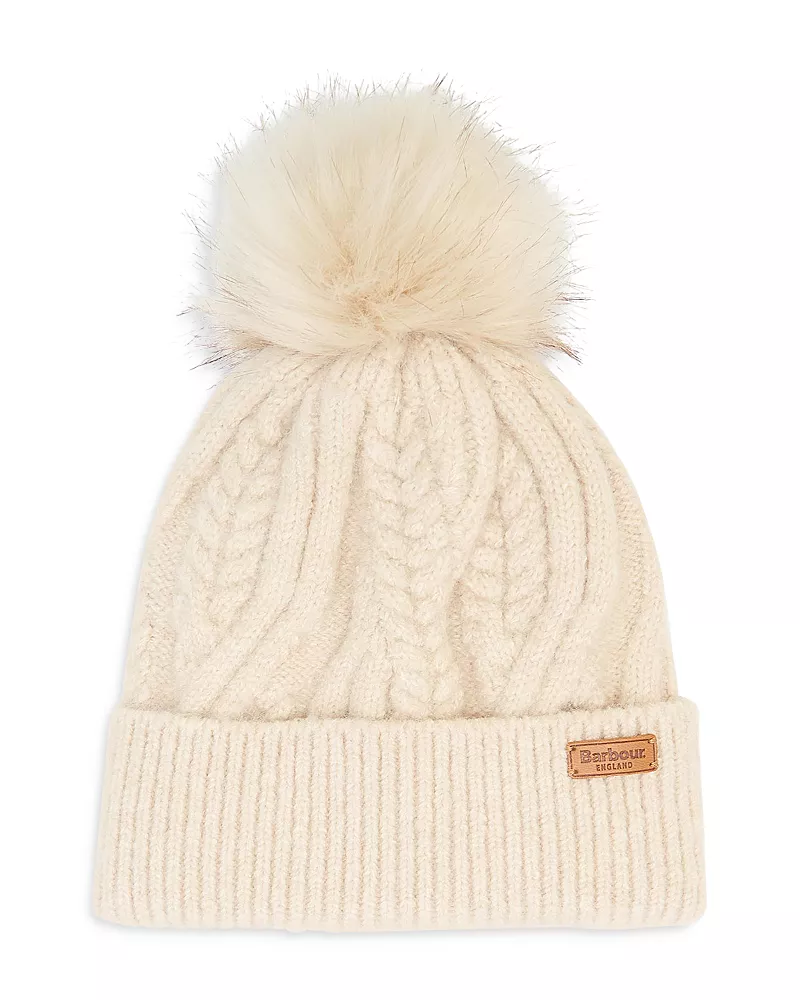 Barbour Elsdon Pom Pom Beanie Hat