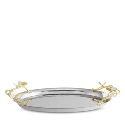 Butterfly Ginkgo Gold Large Tray