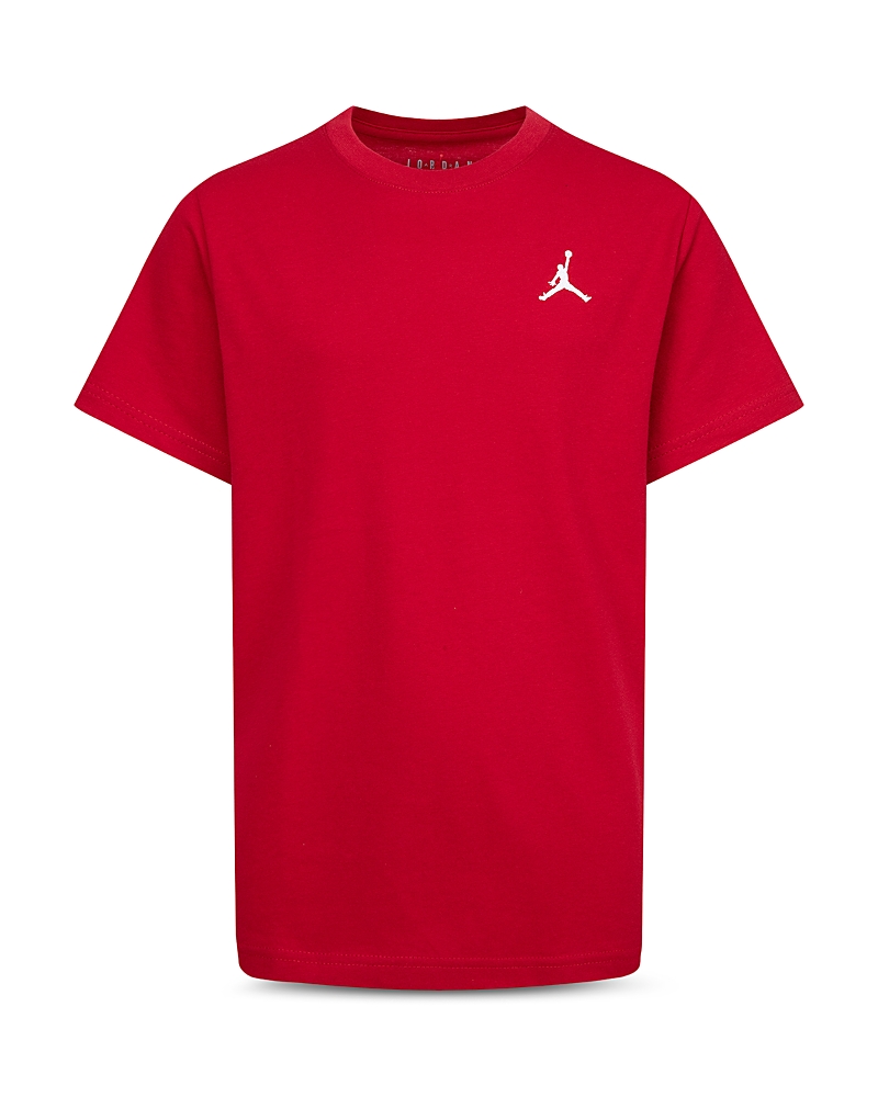 Jordan Boys' Jordan Jumpman Air Embroidered Tee - Big Kid