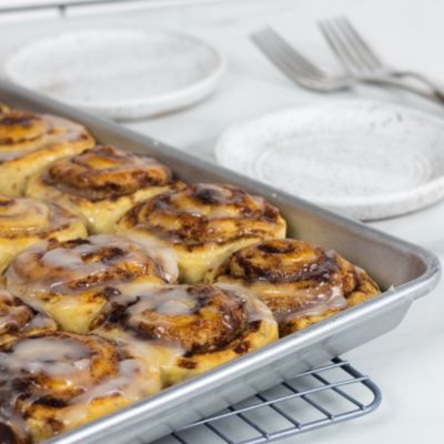 Half Sheet Baking Pan and Rack Set