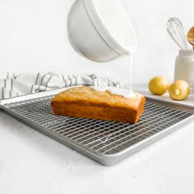 Half Sheet Pan and Rack Set