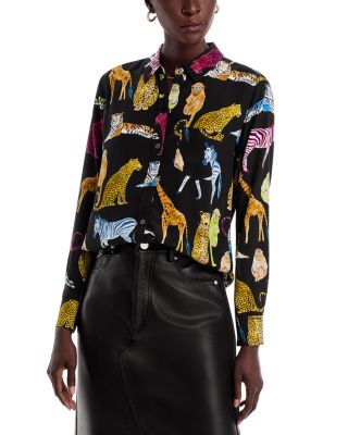 Rails - Hunter Animal Print Shirt