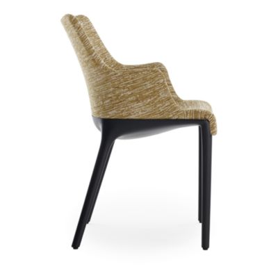 Eleganza Nia Melange Armchair, Black Legs