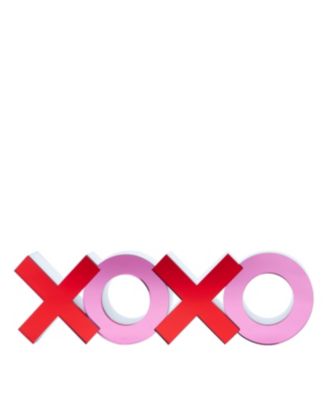 Tara Wilson Designs Xoxo Mirrored Stand Alone Shelf Decor