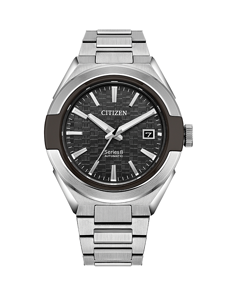 Citizen Series 8 Watch, 41mm In Black/silver