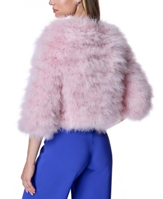 Feather Bolero Jacket