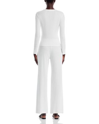 Pointelle Top & Pants