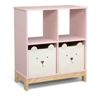 Delta Children - Brannan Bear Bookcase with Bins