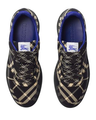 Men&#39;s Terrace Check Sneakers