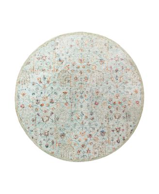 LR Home Vintage VINTA-81922 Round Area Rug, 8'6" x 8'6"