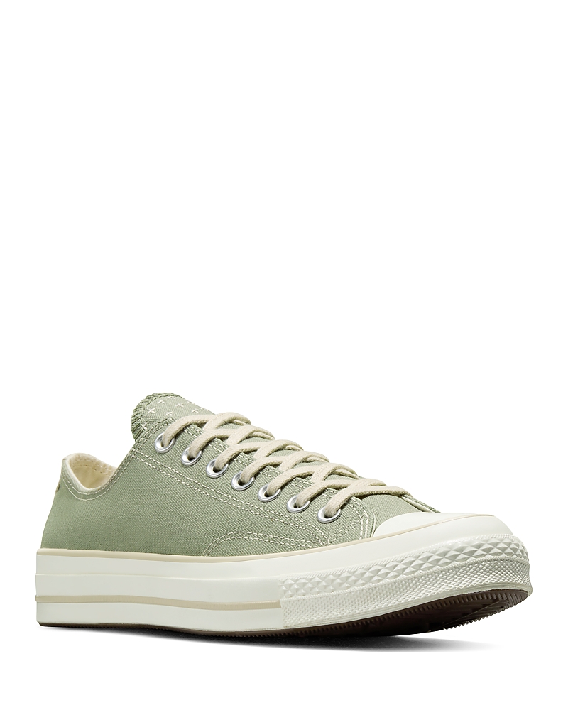 Converse Khaki Chuck 70 Worn In Low Top Sneakers In Light Field Surplus