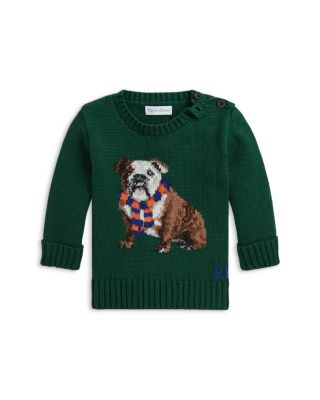 Ralph Lauren - Boys' Dog Intarsia Knit Sweater - Baby