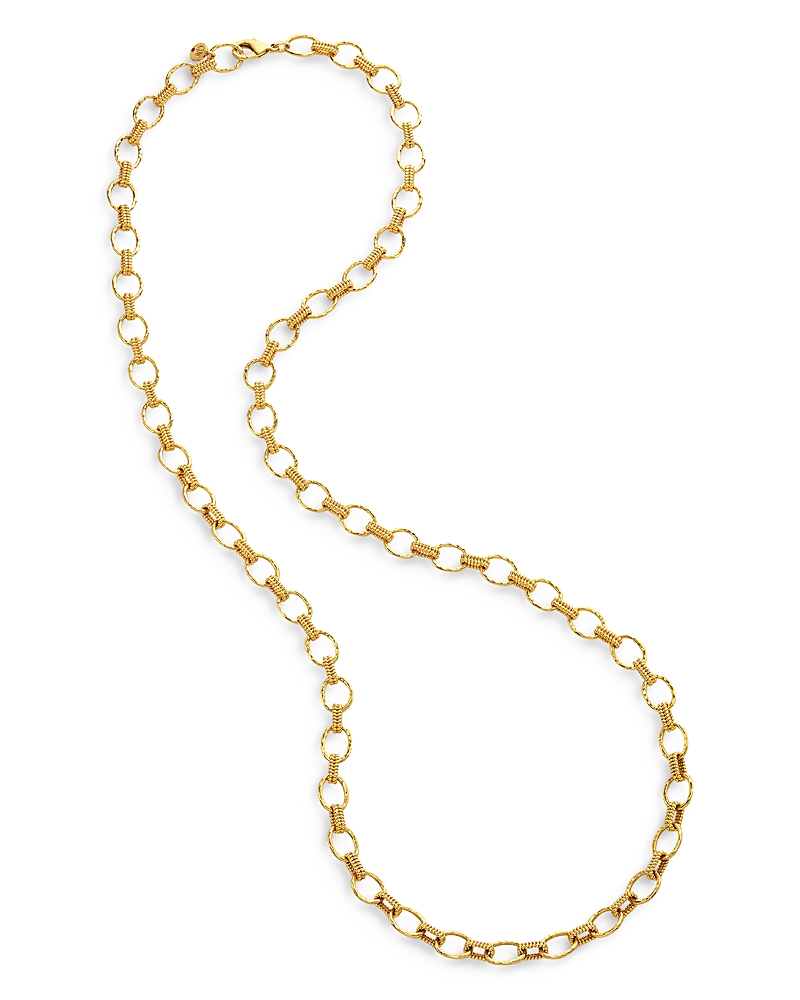 Capucine De Wulf Cleopatra Small Link Chain Necklace, 32 In Gold