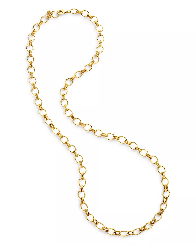 Capucine De Wulf Cleopatra Small Link Chain Necklace, 32
