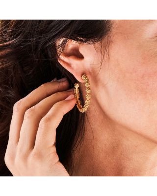 Berry Icon Medium Hoop Earrings