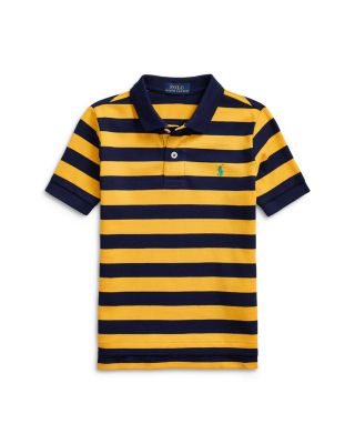 Ralph Lauren - Boys' Striped Mesh Polo Shirt - Little Kid