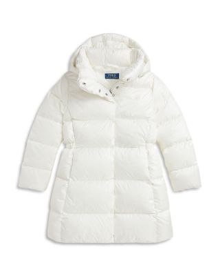 Ralph Lauren - Girls' Quilted Long Jacket - Big Kid