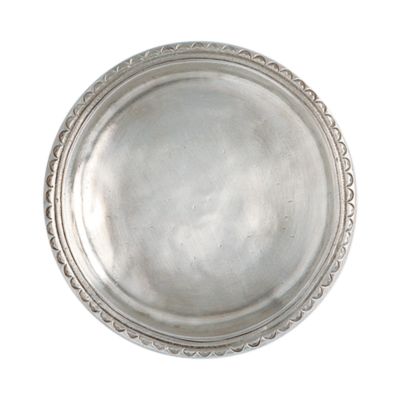 Scallop Rimmed Bottle Coaster