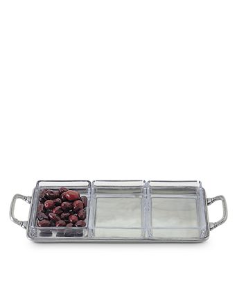 Crudité Tray with Handles