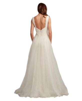 Alamo Dot Embroidered Bridal Gown