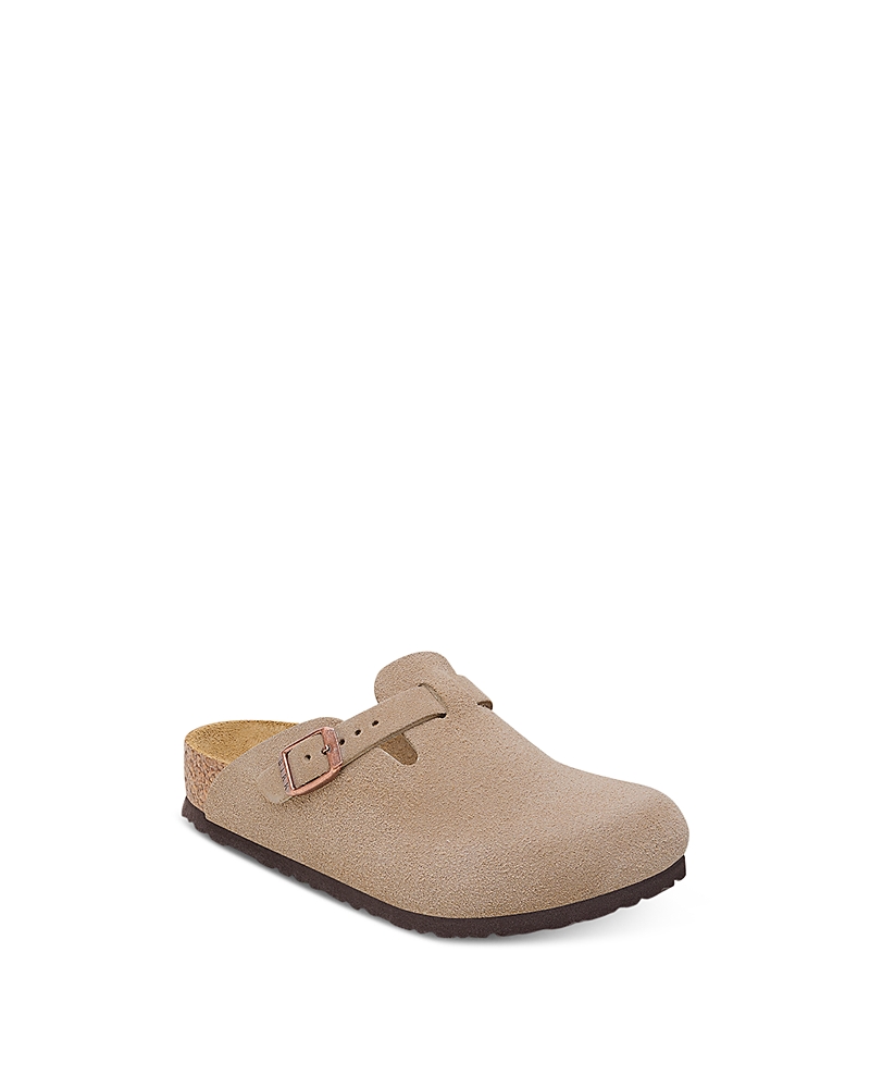 Birkenstock Unisex Boston Kid Suede Leather Clogs - Toddler, Little