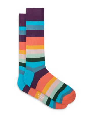 Paul Smith Men's Artist Stripe Socks