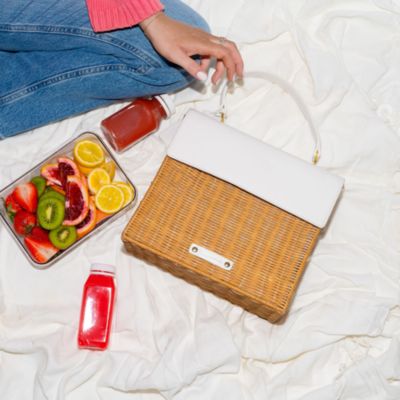 The Luncher Wicker Lunch Box